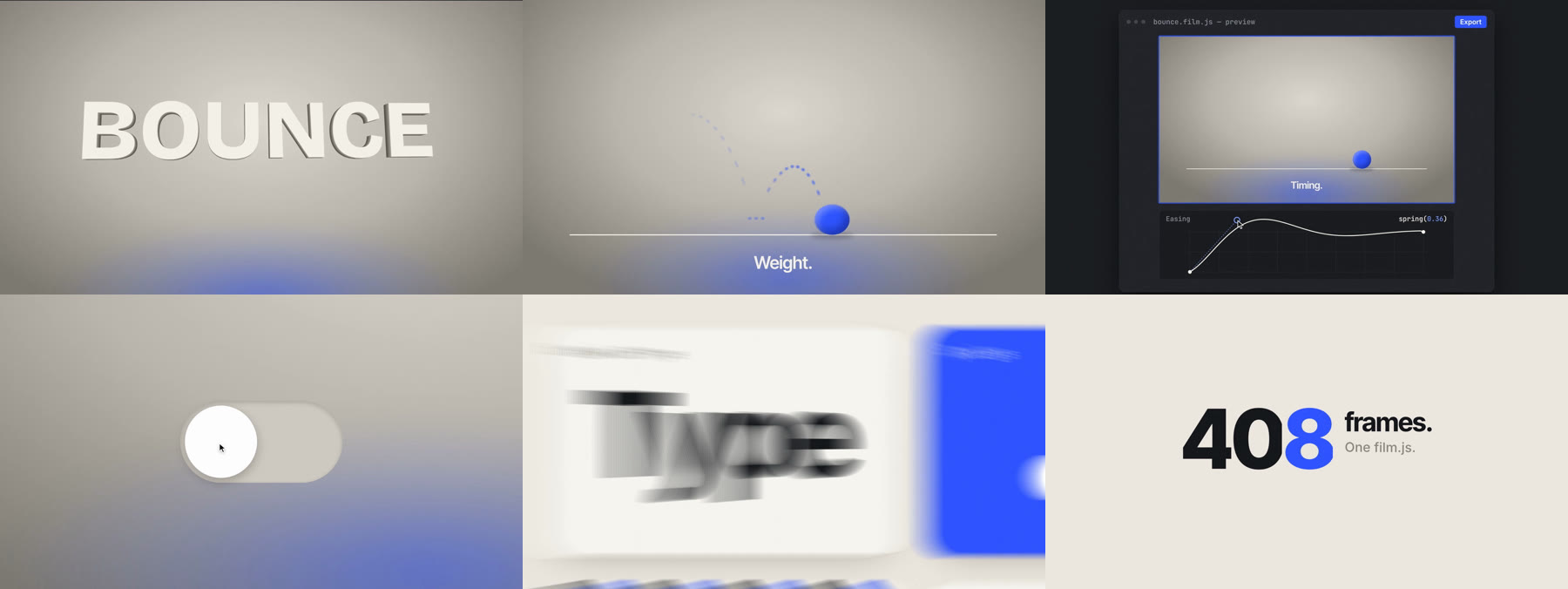 Motion Reel Poster